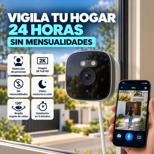 Cámara de Seguridad - Protege tu Hogar Y Familia